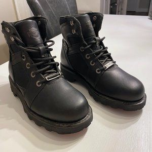 Women's Radboure‎ Black Harley Davidson Boots Size 9.5 Model D87108